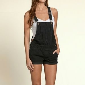 Hollister Black Shortalls